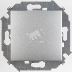 Кнопка клавишная с пиктограммой, 16А, 250В, винтовой зажим, алюминий