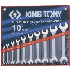 Набор рожковых ключей, 6-28 мм, 10 предметов Набор рожковых ключей, 6-28 мм, 10 предметов