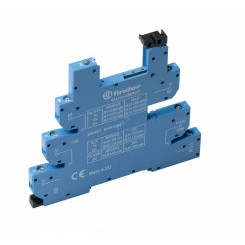 Розетка MasterINPUT винтовые клеммы (с зажимной клетью) для реле 34 серии 24В DC в комплекте пластиковая клипса опции LED Розетка MasterINPUT винтовые клеммы (с зажимной клетью) для реле 34 серии 24В DC в комплекте пластиковая клипса опции LED