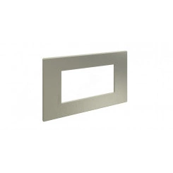 Axolute. Рамка Air, итальянский стандарт 4 мод. Цвет ''Матовый титан''