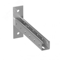 STRUT консоль одиночная BSH41 L=0,3м S=2,5мм гор.оцинк. в комплекте с метизами для монтажа к профилю STRUT STRUT консоль одиночная BSH41 L=0,3м S=2,5мм гор.оцинк. в комплекте с метизами для монтажа к профилю STRUT