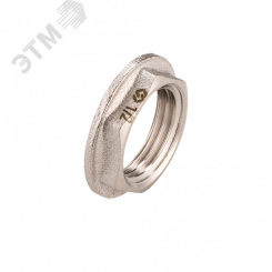 Контргайка 1' с упором, никелированная