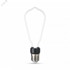 Лампа светодиодная LED 4 Вт 330 Лм 2700К теплая Е27 ST64 milky Filament Artline Gauss Лампа светодиодная LED 4 Вт 330 Лм 2700К теплая Е27 ST64 milky Filament Artline Gauss