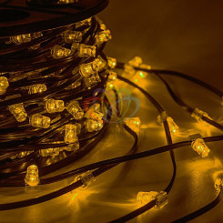 Гирлянда профессиональная LED ClipLight 12В 150м желтый с трансформатором LED -LP-150-100M-12В-Y