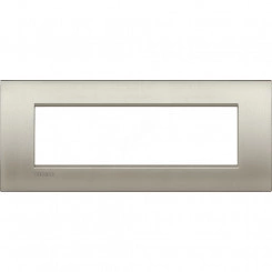 Livinglight. Рамка Air, итальянский стандарт 7 мод. Цвет ''Матовый титан''