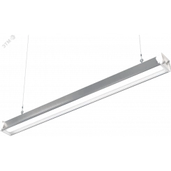 Светильник LED L-industry NEW 48Т 46Вт Д 4000K микропризм подвесн крепл IP54 облегч корпус