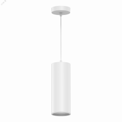 Светильник светодиодный подвесной ДПО 12 Вт 920 Лм 4100К цилиндр белый IP20 LED 79х200 мм 170-240 В Overhead Gauss