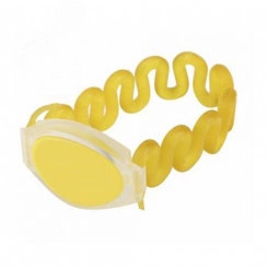 Браслет IL-13E ремешок змейка непрозрачный (Желтый)