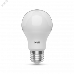Лампа светодиодная LED 9.5 Вт820 Лм 4100К белая E27 A60 Basic Gauss