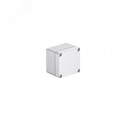 Распределительная коробка Mx 80x75x57 мм, алюминиевая с поверхностью под окрашивание