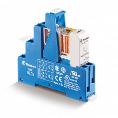 Интерфейсный модуль, электромеханическое реле, 2CO 8A, контакты AgNi+Au, питание 24В DC, категория защиты IP20, винтовые клеммы, пластиковая клипса, LED + варистор