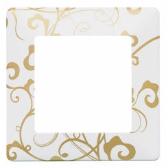 Valena LIFE Рамка 1 пост Ампир белый универсальная