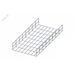 Лоток проволочный прямой усиленный диаметр проволоки 5 мм ППУ5.400.105.3000.10.2 Лоток проволочный прямой усиленный диаметр проволоки 5 мм ППУ5.400.105.3000.10.2