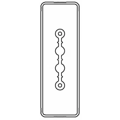 Секция прямая 2+0 точек отв. L=3000мм Cu 2P 25A, код LTC25ASP41AA300