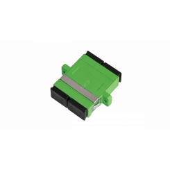 Адаптер оптический соединительный, SM, SC/APC-SC/APC, двойной, зеленый, упаковка 2шт Адаптер оптический соединительный, SM, SC/APC-SC/APC, двойной, зеленый, упаковка 2шт