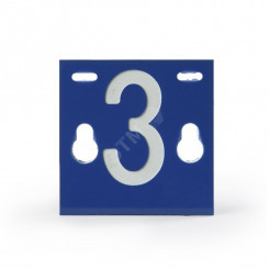 Табличка номера фидера ''3'', 65х60х1.5 мм