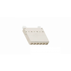 Модуль кассетный для панели CJ, 1 сл, 6 портов, Кат.6a, экран., металлик Модуль кассетный для панели CJ, 1 сл, 6 портов, Кат.6a, экран., металлик