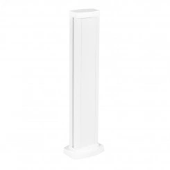 Универсальная мини-колонна алюминиевая с крышкой из алюминия 1 секция, высота 0,68 метра, цвет белый
