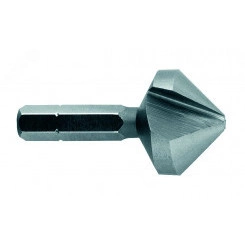 Бита-зенковка коническая No 7000B, DIN 335 C, HSS, 90 град, тип C, d 10.4 мм, 3 канавки, хвостовик шестигранный 1/4'' Бита-зенковка коническая No 7000B, DIN 335 C, HSS, 90 град, тип C, d 10.4 мм, 3 канавки, хвостовик шестигранный 1/4''