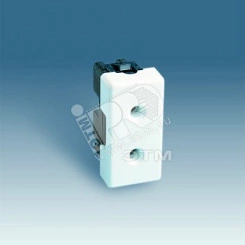 Розетка 2P узкая, под вилку CEE 7/16, 16А 250В, S27, белый Розетка 2P узкая, под вилку CEE 7/16, 16А 250В, S27, белый