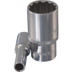 Головка торцевая глубокая 12-гранная 1/2''DR, 8 мм Головка торцевая глубокая 12-гранная 1/2''DR, 8 мм