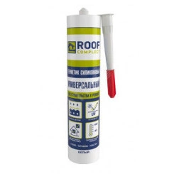 Герметик силиконовый универсальный Roof Complect белый (260мл)