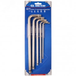 Набор Г-образных SPLINE, M5-M12, блистер, 5 предметов Набор Г-образных SPLINE, M5-M12, блистер, 5 предметов