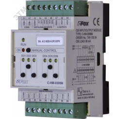 Модуль дискретных и аналоговых вх/вых C-HM-0308M C-HM-0308M: CIB, 3x AI/DI, 2x AO, 6x RO/5A Модуль дискретных и аналоговых вх/вых C-HM-0308M C-HM-0308M: CIB, 3x AI/DI, 2x AO, 6x RO/5A