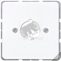 Крышка для установки специальных гнезд 22.5мм желтая