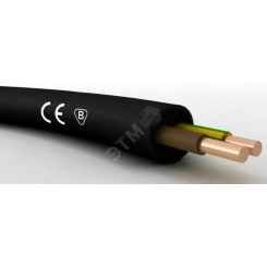 Кабель силовой ВВГнг(А)-ХЛ 2х1,5 ок (N)-0,66 ТРТС Кабель силовой ВВГнг(А)-ХЛ 2х1,5 ок (N)-0,66 ТРТС