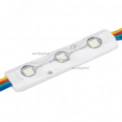 Модуль герметичный ARL-ORION-R07-12V RGB (5050, 3 LED) (ARL, Закрытый)