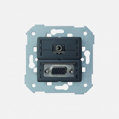 Коннектор VGA HD15, мама + мини-джек 3,5мм, S82, S82N, 82 Detail