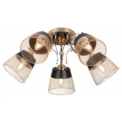 Люстра Rivoli Helma 9067-305 5 х E27 60 Вт модерн Люстра Rivoli Helma 9067-305 5 х E27 60 Вт модерн