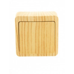 VIOLA Выключатель белёный дуб (12шт/144шт) VIOLA Выключатель белёный дуб (12шт/144шт)