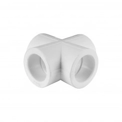 Крестовина 32 полипропиленовая PPR белая Крестовина 32 полипропиленовая PPR белая