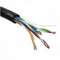 Витая пара U/UTP 4x2x24AWG Cat5e CU PE OUTDOOR 305м SIMPLE