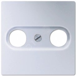 Накладка для телевизионной розетки (TV-FM)  Серия A500  Материал- дуропласт  Цвет- алюминий