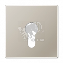 Крышка к выключателю для замочного механизма  благородная сталь