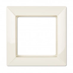 ECO Рамка 1-кратная для вертикальной и горизонтальной установки слоновая кость