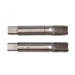 Метчик G1/4'' машинно-ручной комплект 2 шт., марка стали - Р6М5 Метчик G1/4'' машинно-ручной комплект 2 шт., марка стали - Р6М5