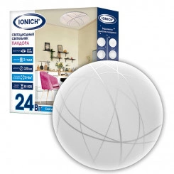 Светильник светодиодный декоративный ДБО 24Вт 1680Лм 230В 4000К IP20 IONICH