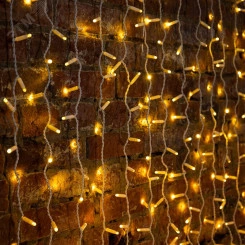 Дождь (Занавес) 2х6 м, белый ПВХ, мерцающий Flashing, 768 LED теплый белый Дождь (Занавес) 2х6 м, белый ПВХ, мерцающий Flashing, 768 LED теплый белый