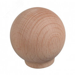 Ручка мебельная деревянная D30 шар (1 шт.)