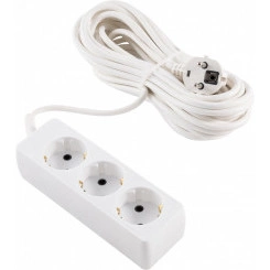 Удлинитель ENGY 'Гранд' 5м/3роз. с заземлением (ПВС 3х0,75) черный Удлинитель ENGY 'Гранд' 5м/3роз. с заземлением (ПВС 3х0,75) черный