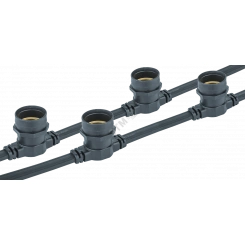 Гирлянда новогодняя светодиодная NGF-01-20-40-E27-BL 20м 50 патронов