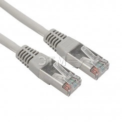 Патч-корд FTP категория 5e LSZH, длина 1,5 метра, экранированный, серый Патч-корд FTP категория 5e LSZH, длина 1,5 метра, экранированный, серый
