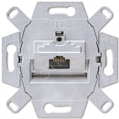 Розетка компьютерная UAE 1-ная, (экранированная)  категория 6  Механизм.