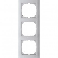 M-Pure Рамка 3 поста алюминий