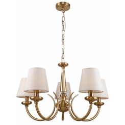 Люстра Rivoli Carissa 2073-305 5 х Е14 40 Вт классика Люстра Rivoli Carissa 2073-305 5 х Е14 40 Вт классика