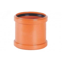 Муфта ремонтная надвижная наружной канализации 200 мм Муфта ремонтная надвижная наружной канализации 200 мм